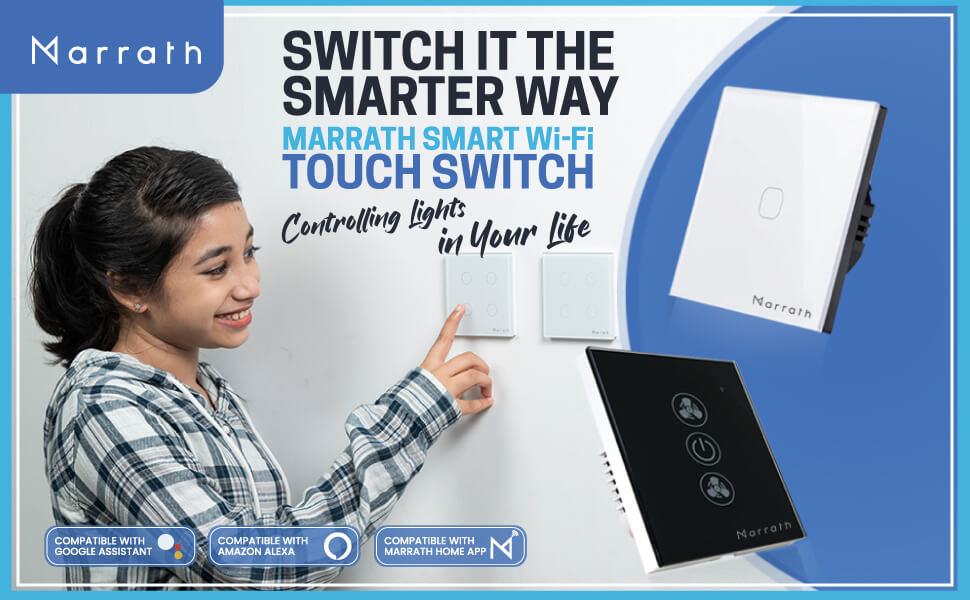 Marrath smart Wi-Fi touch switch                  